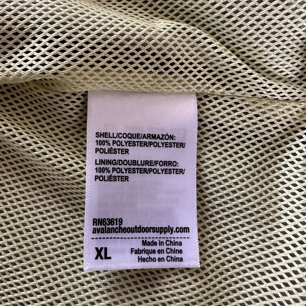 Avalanche Green Outdoor Jacket with Hood - Picture 3 of 4